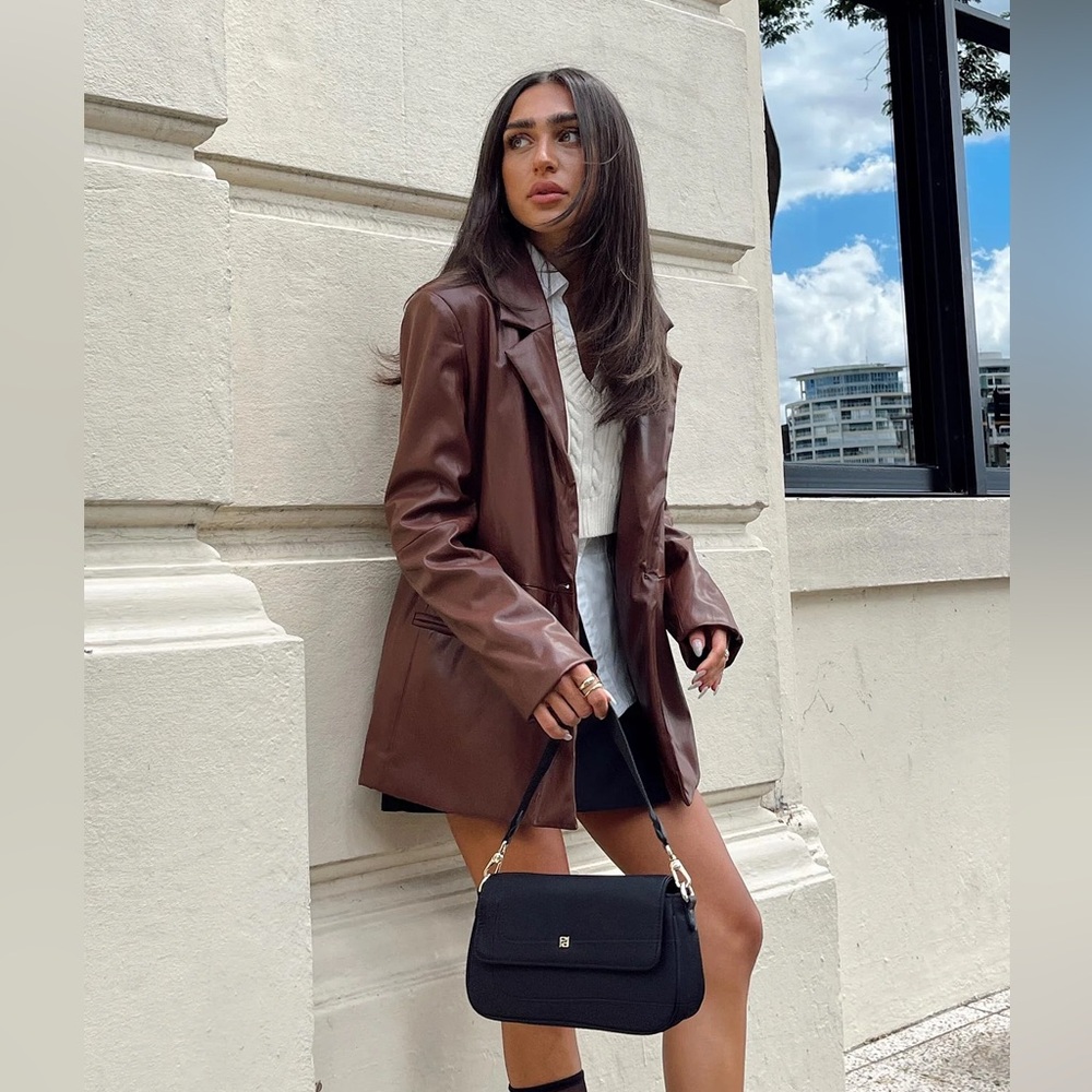 Princess Polly Chestnut Blazer
